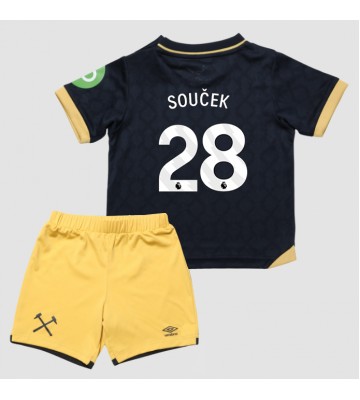 West Ham United Tomas Soucek #28 Terza Maglia Bambino 2025-26 Manica Corta (+ Pantaloni corti)